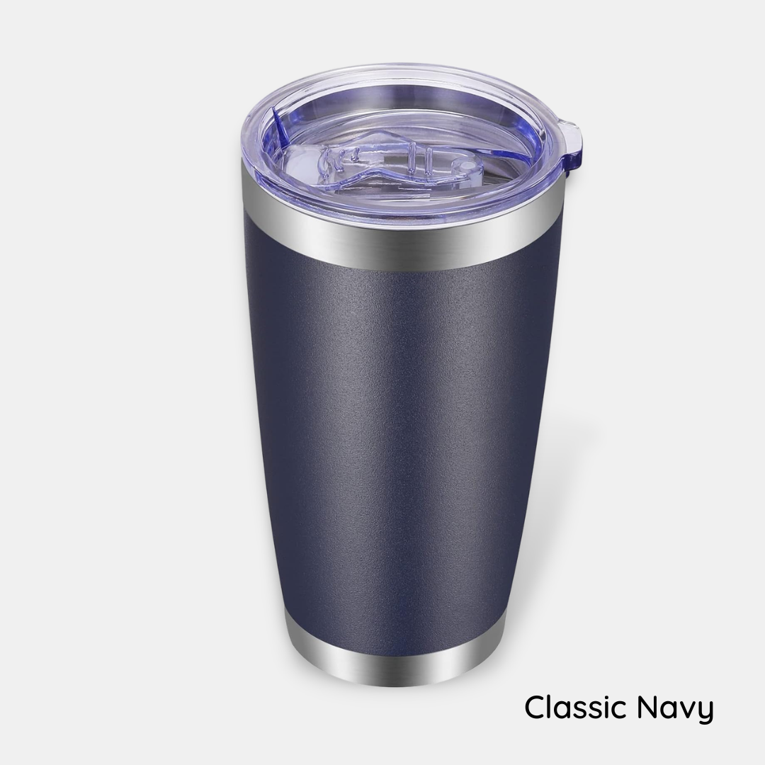 "Floral Goat" 360° Laser Engraved Tumbler — Gift for Goat and Farm Lovers