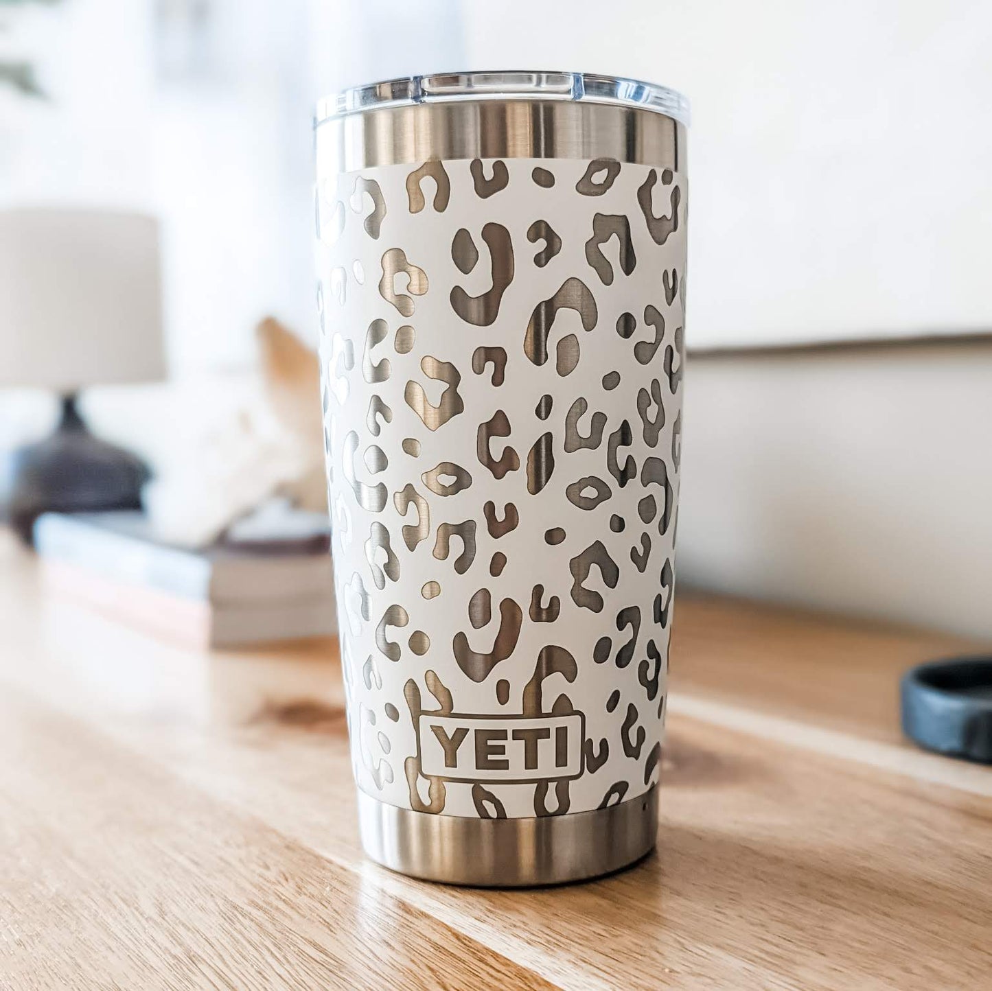 "Leopard Print" Animal Pattern 360° Laser Engraved Tumbler - Trendy Gift for Fashion Lovers & Chic Aesthetic - Authentic YETI