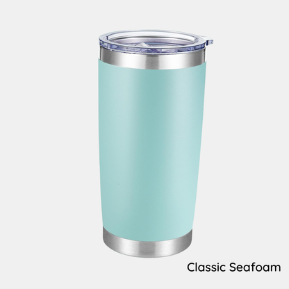 "Bicycle Parts" 360° Laser Engraved Tumbler — Gift for Cyclists