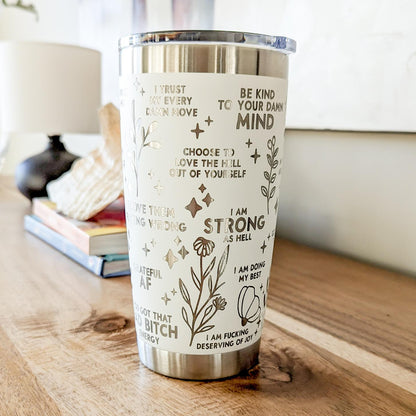 Daily Reminders — classic tumbler