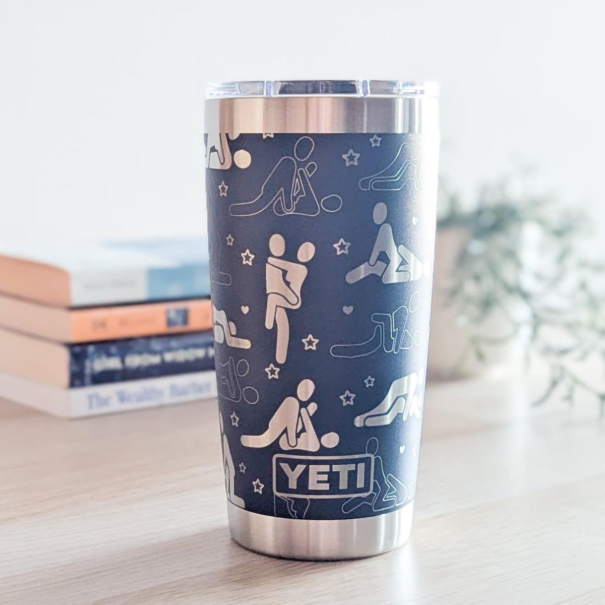 "Choose Your Own Adventure" Kamasutra Tumbler — 360° Laser Engraved Gift
