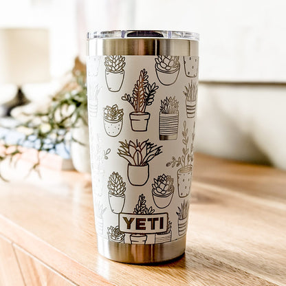 All the Plants 360° Engraved Tumbler