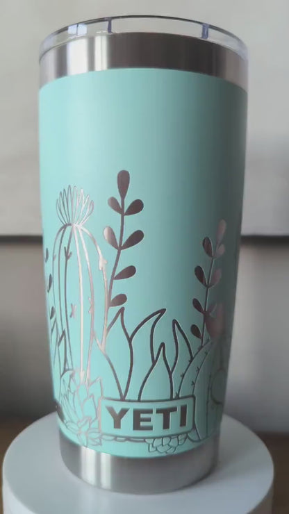 Succulents and Cactus - Authentic YETI