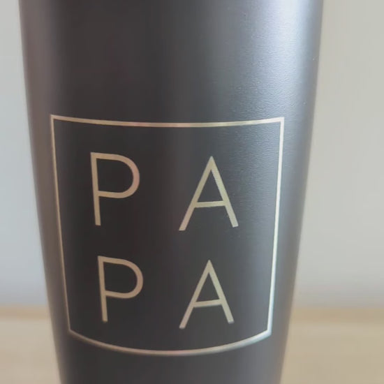 "Just Call Me PAPA" Laser Engraved Tumbler - Father's Day Gift for Dads - Authentic YETI