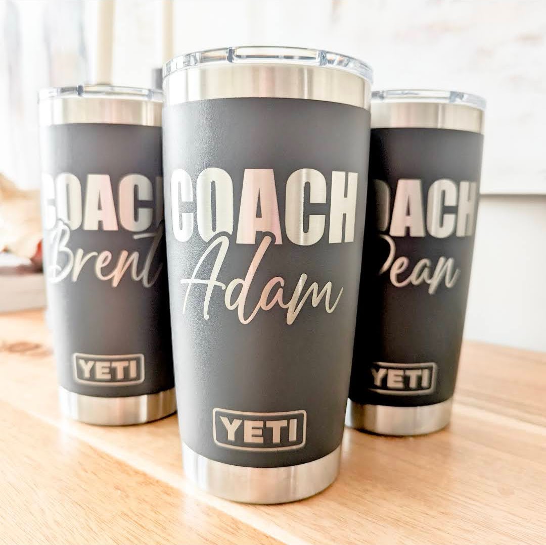 Coach gift- 20 oz YETI – The Burning Mug